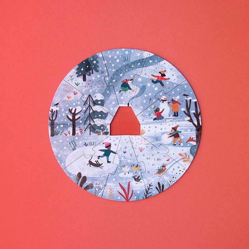 4 estaciones y una casita de madera